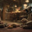 Families adopting digital pets and home robots